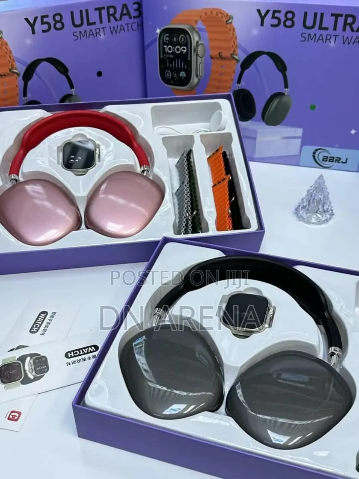 Y58 Ultra Smart Watch With P9 TWS Headset
