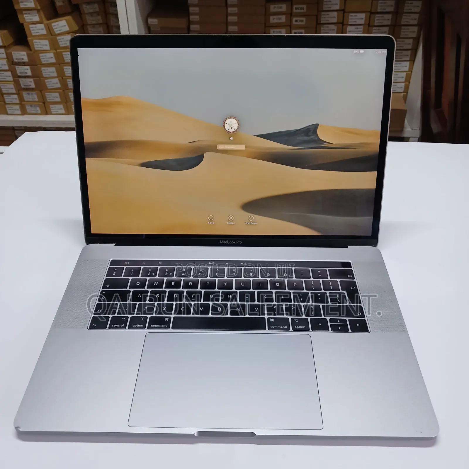 Laptop Apple MacBook Pro 2018 32GB Intel Core I7 SSD 256GB