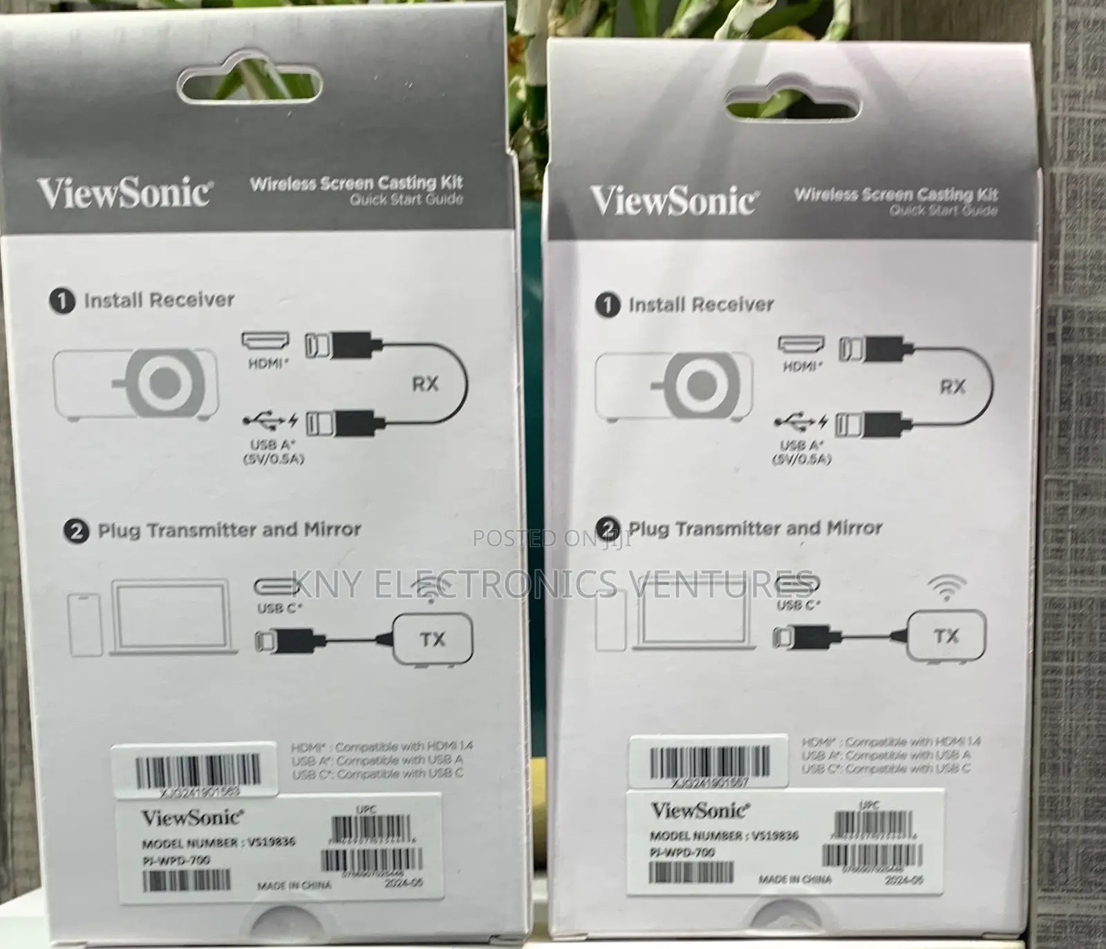 View Sonic Wireless Screen Casting Kit