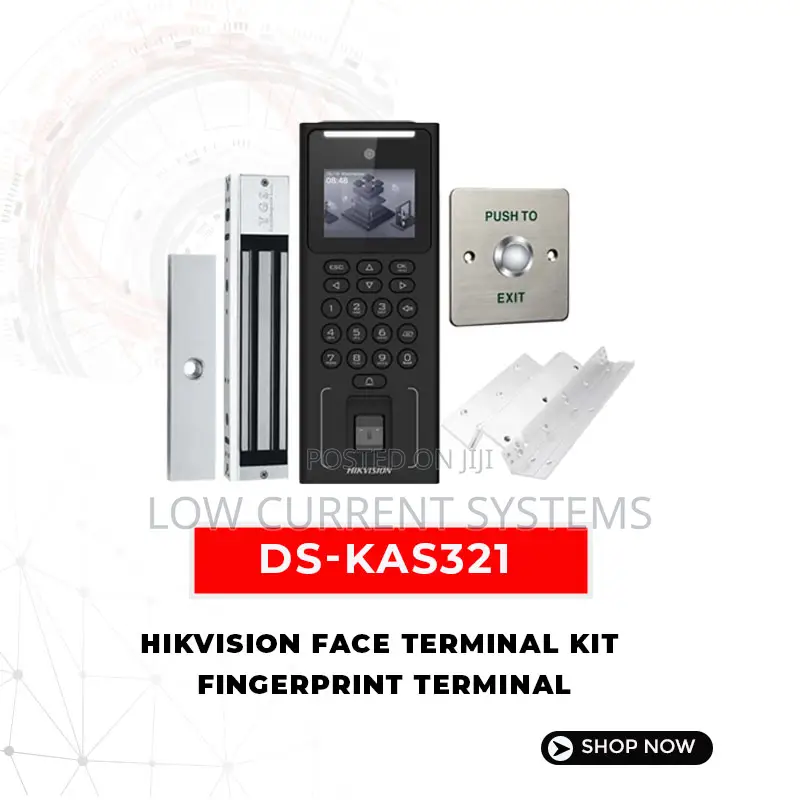 Hikvision Face Recognition Terminal Kit Ds-Kas321 Wifi Netwo