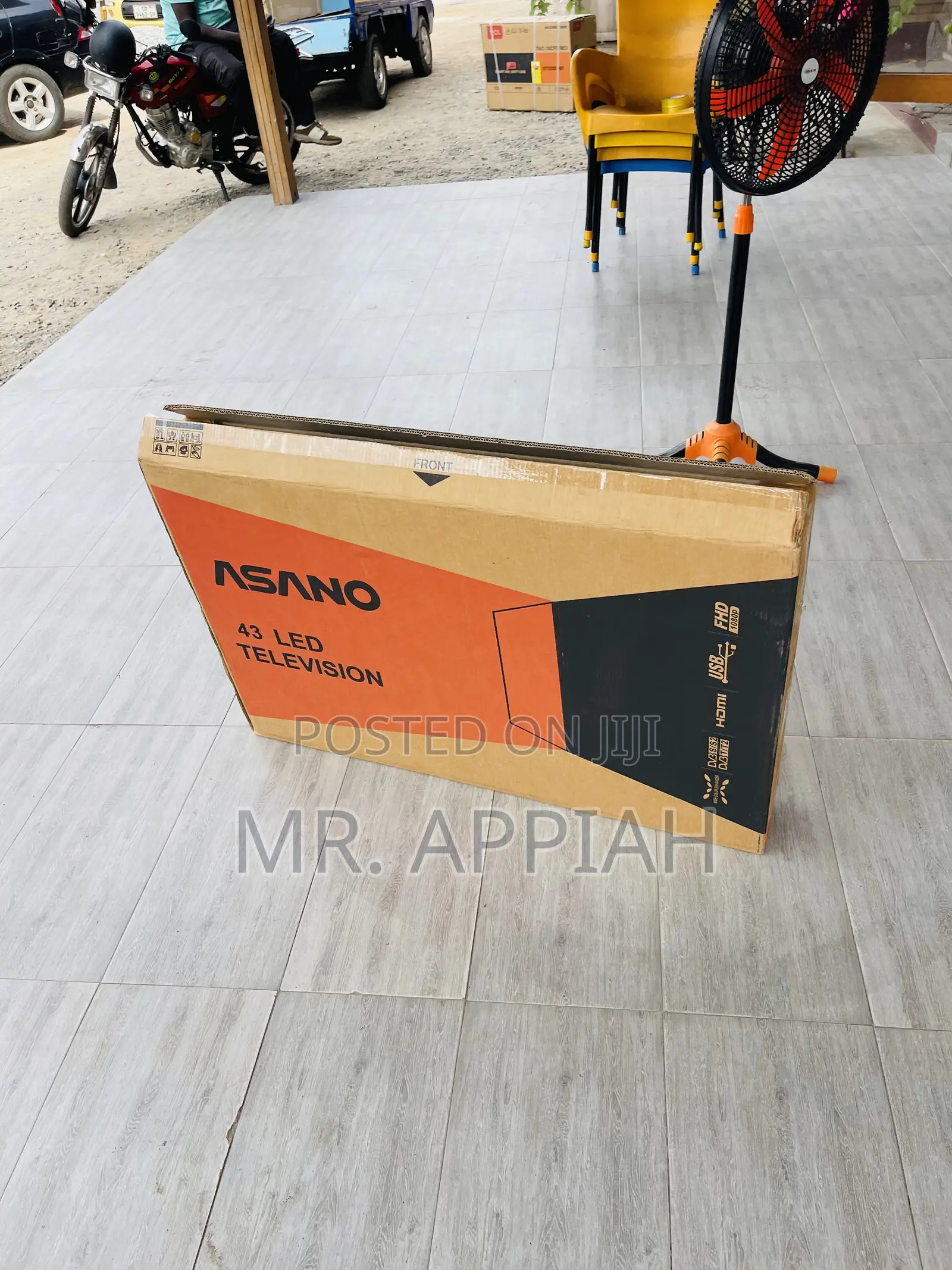 Order Authentic Asano 43 Inch Digital Satellite Smart Tv.