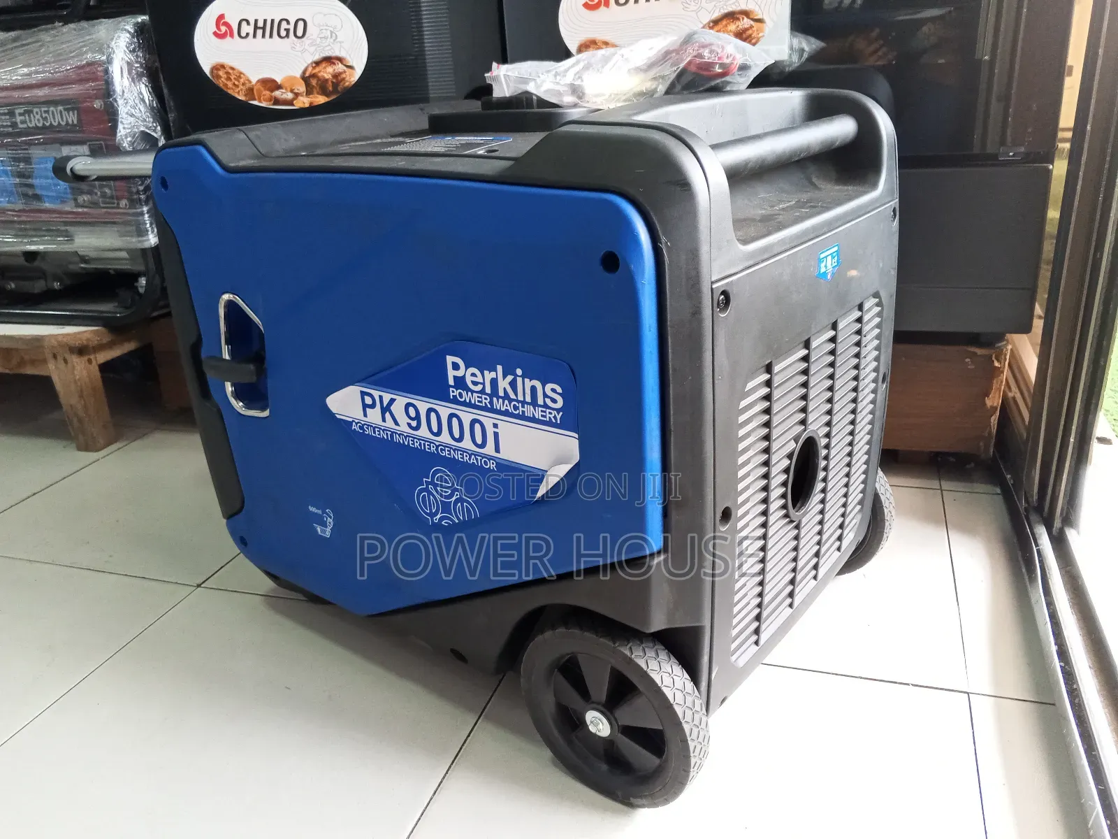 Perkins PK 9000i Geneset 8kw 1000W Silent Inverter Generator