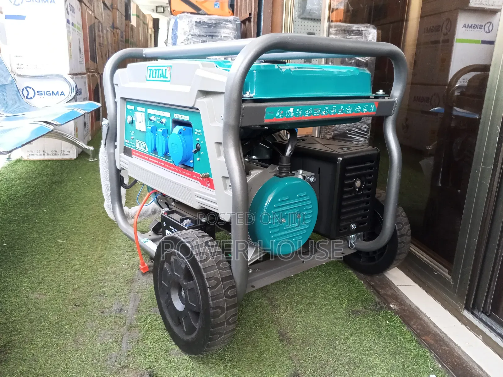 Quality Geneset Keystart 14kva 16000W Silent Generator Total