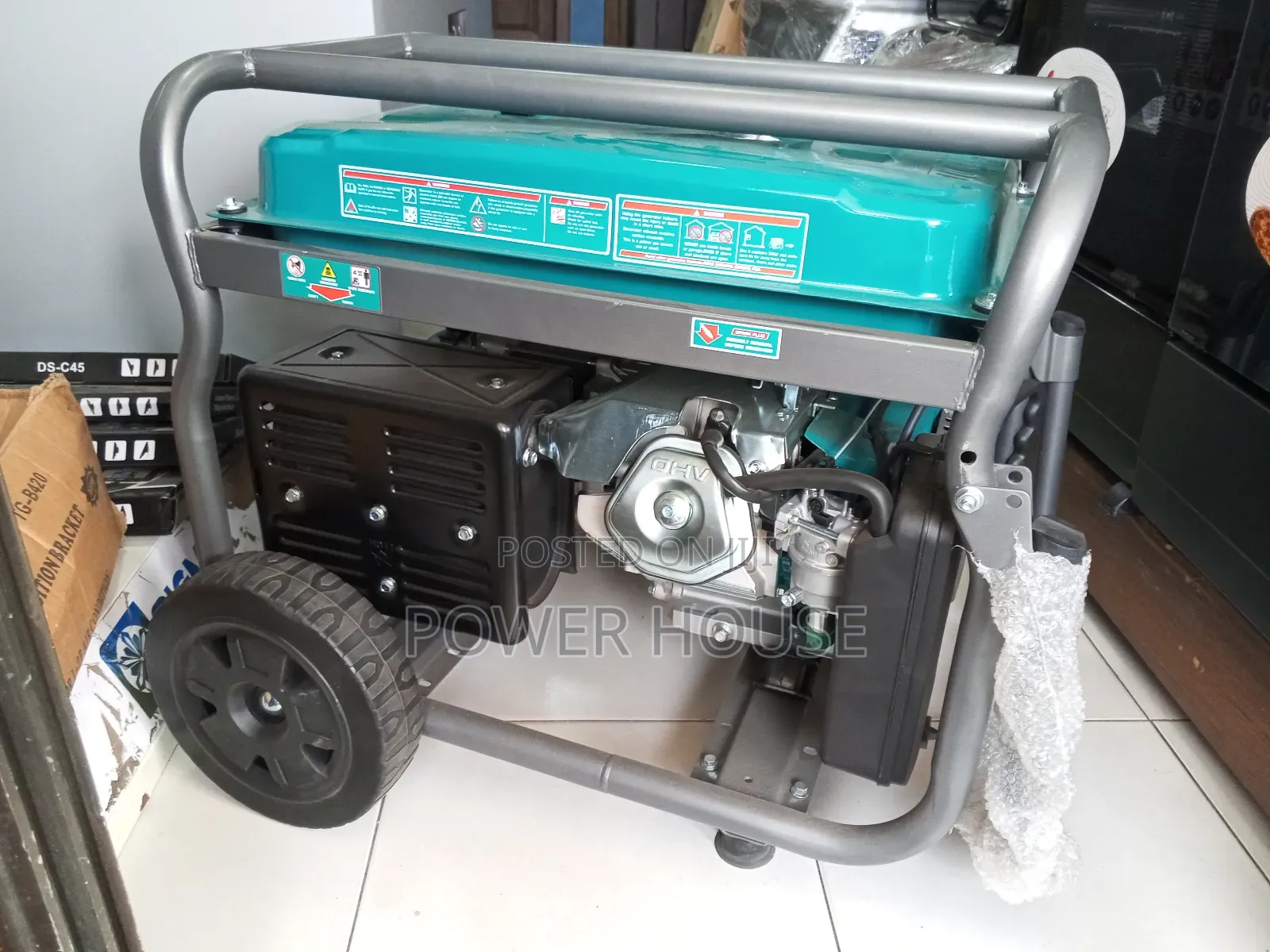 Gasoline Engine Total Generator 16000W 14kw Generator Silent