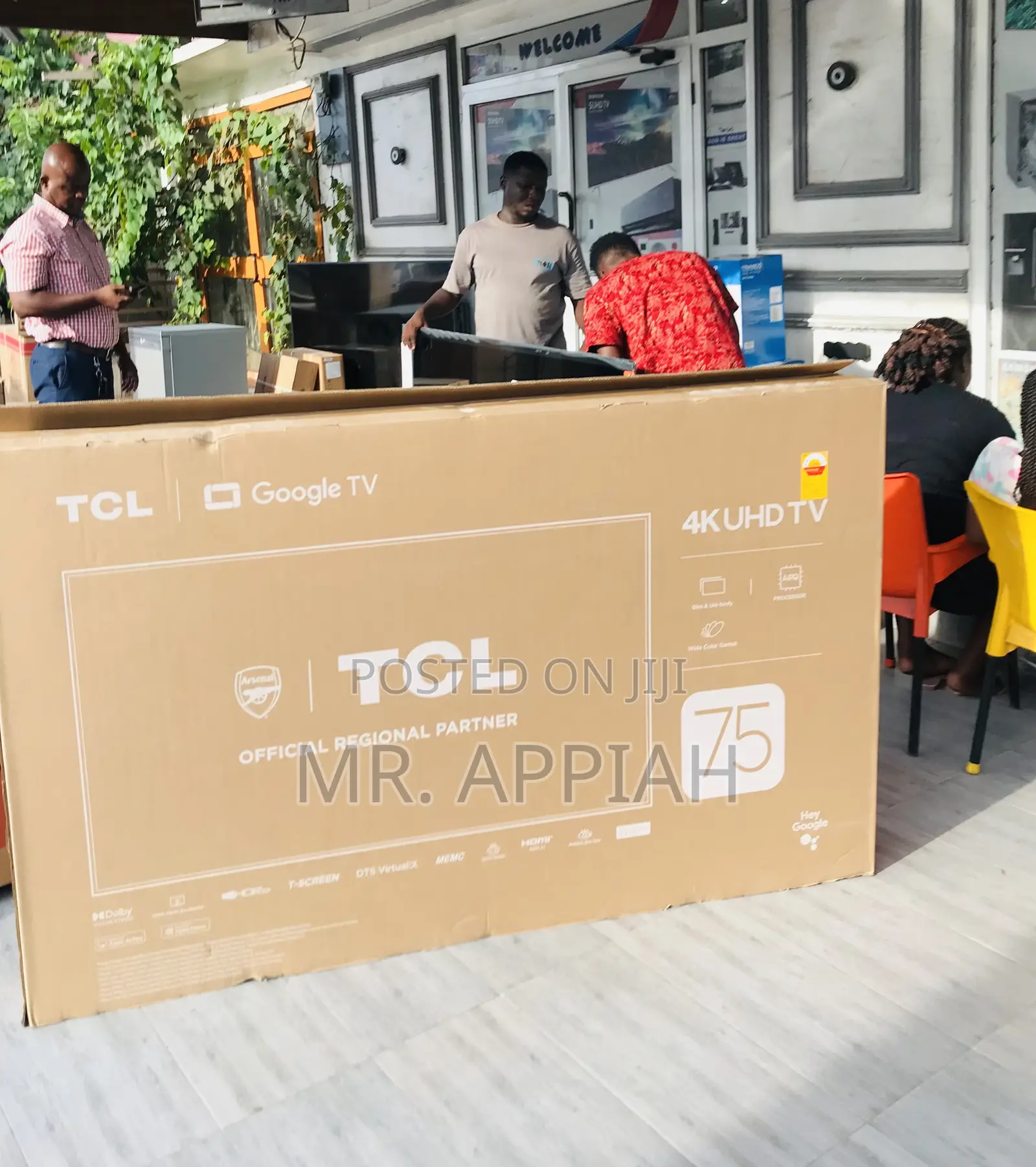 Fabulous TCL 75p755 75 Inch HDR Smart Television.