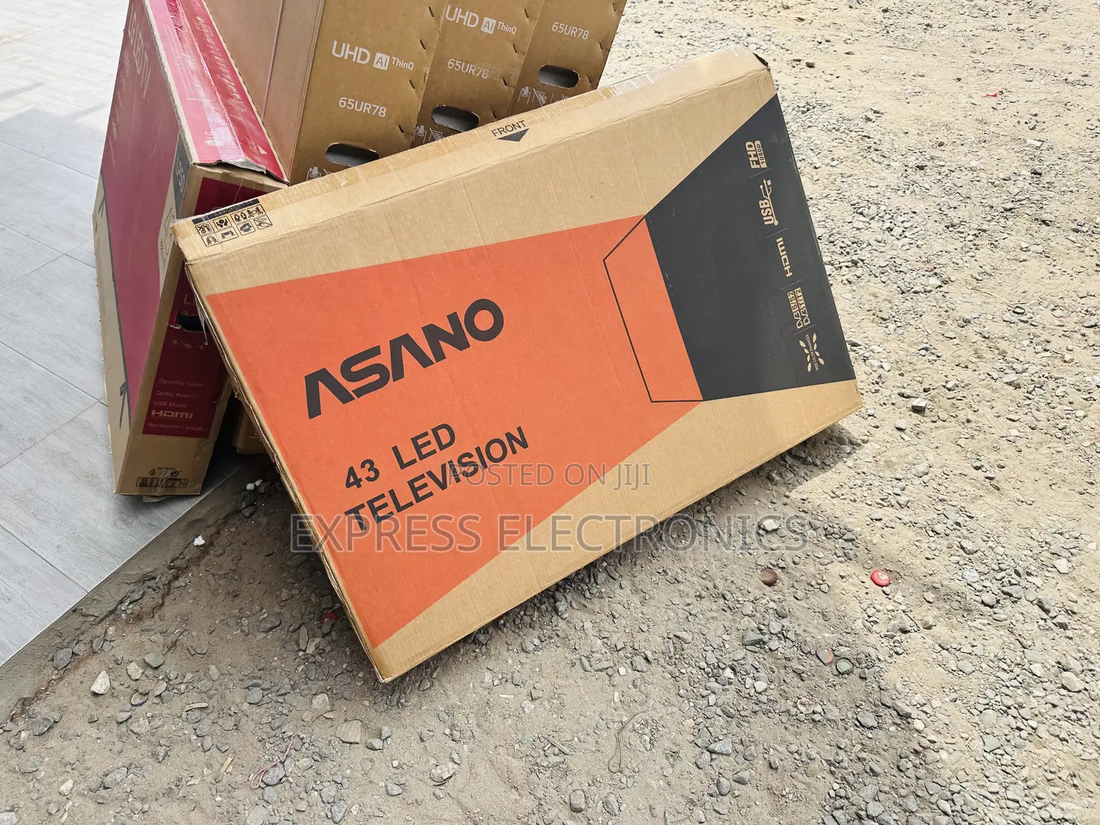 43”Smart Asano Television  Text Us For