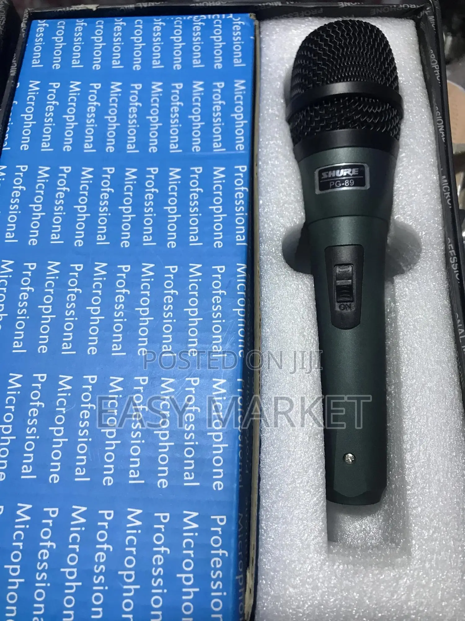 Powerful Shure Cord Mics