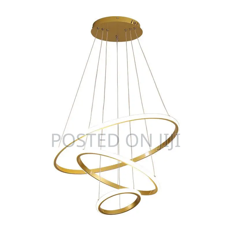 Chandelier, Nordic Dining Room Lighting, White,Black, Gold
