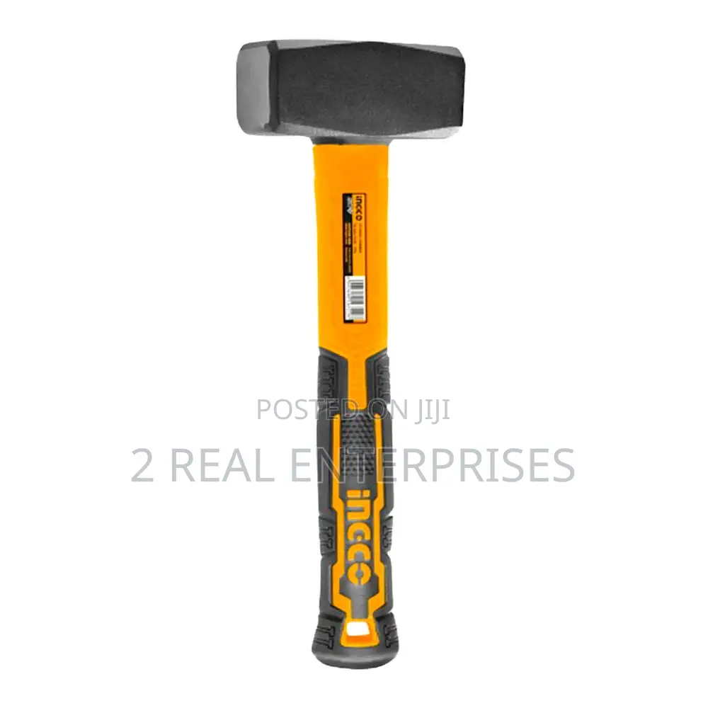 INGCO STONE HAMMER -4kg 900mm Fiber Glass Handle