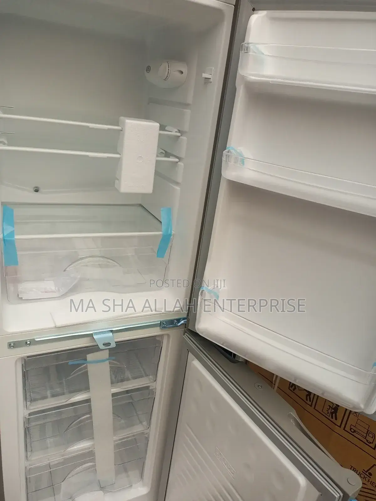 Novo 142 Liters Bottom Freezer Double Door Refrigerator