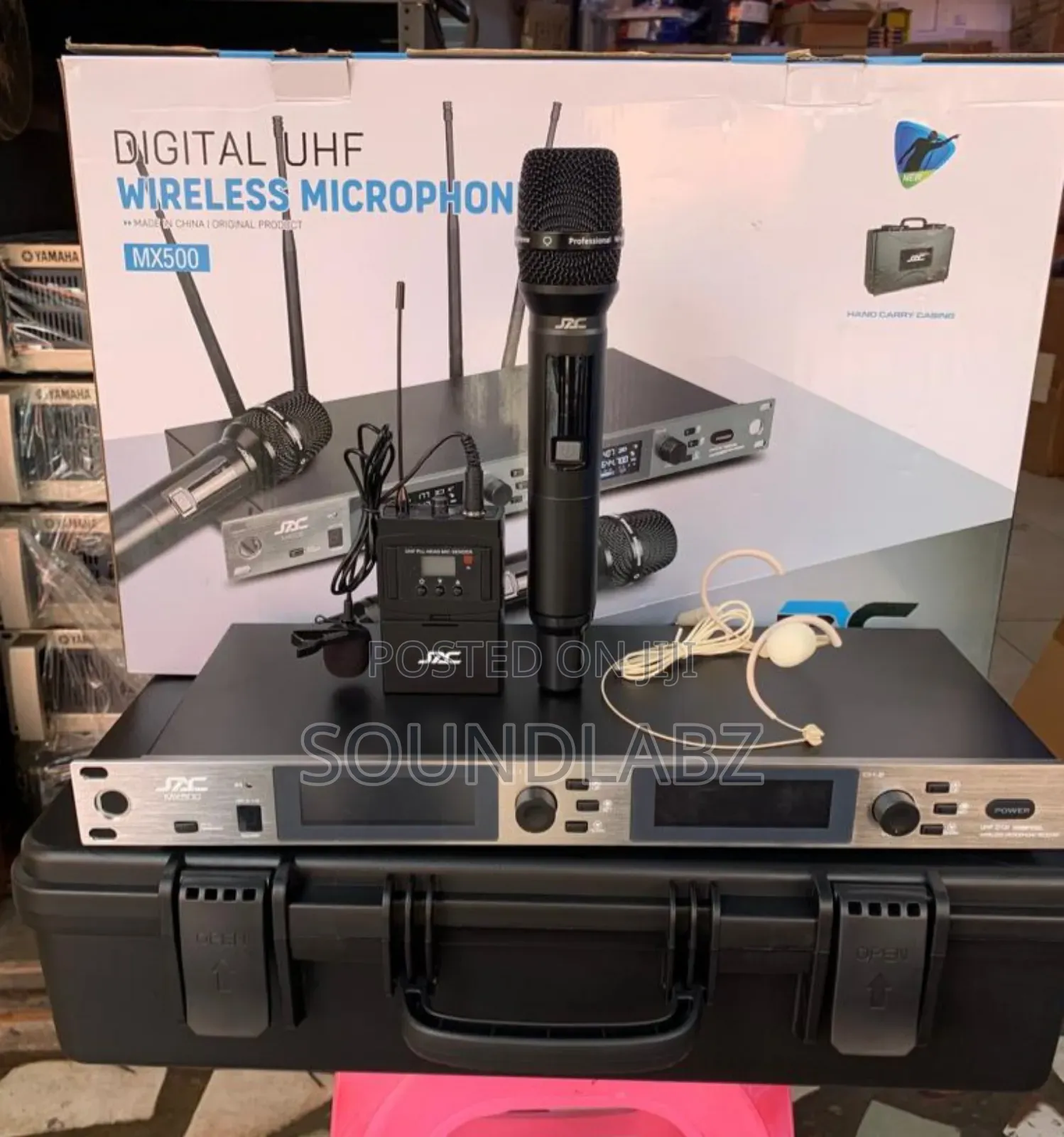 JAC MX500 Hand and Lapel Microphone