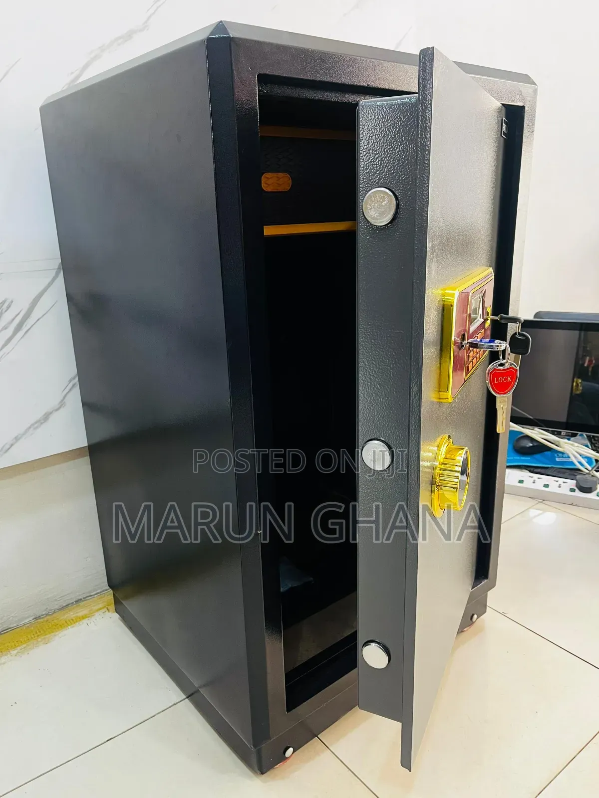 3d820 Fireproof Digital Money Safe Locker Box With Alam110kg