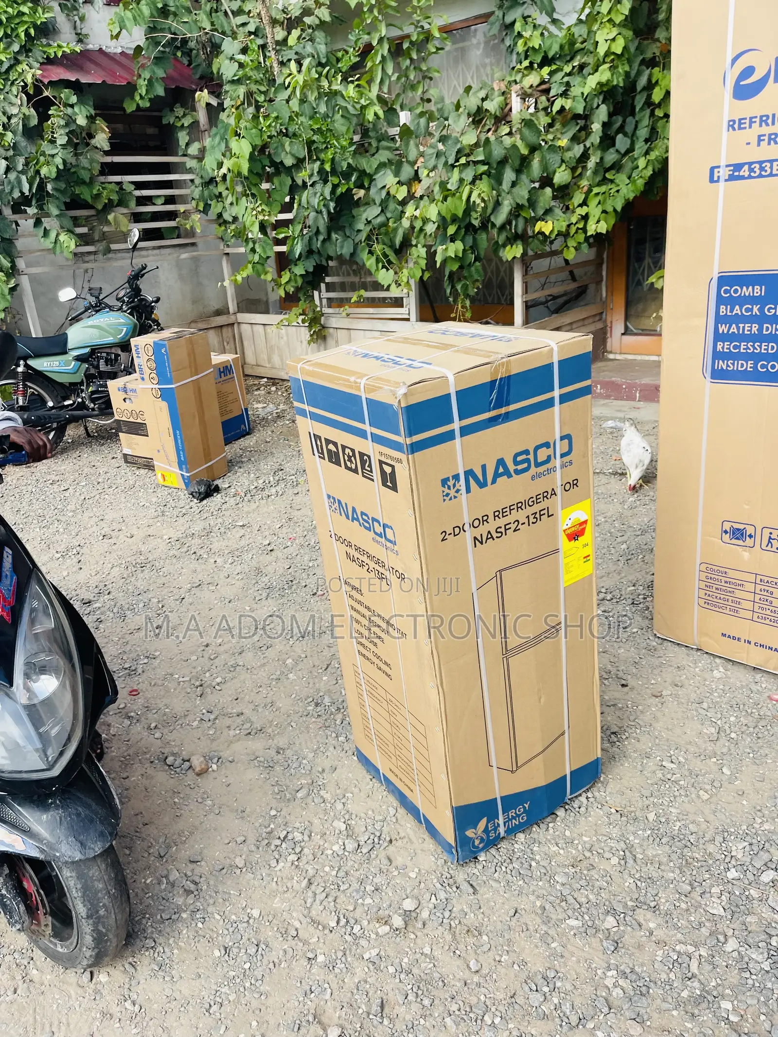 Affordable Nasco Nas2-13fl Top Mount Freezer Fridge.