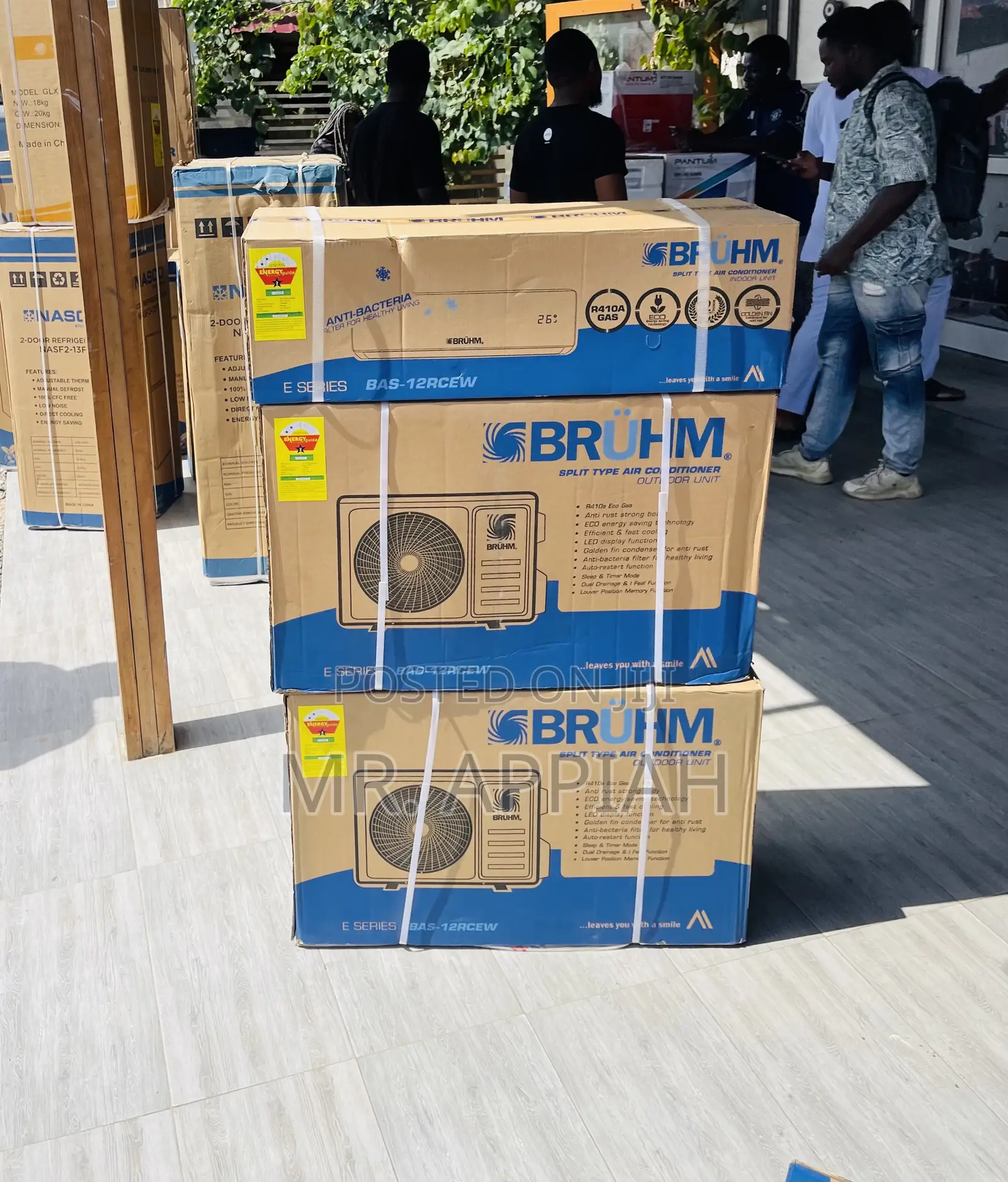 Order Original Bruhm 1.5hp Non Inverter Air Conditioner.