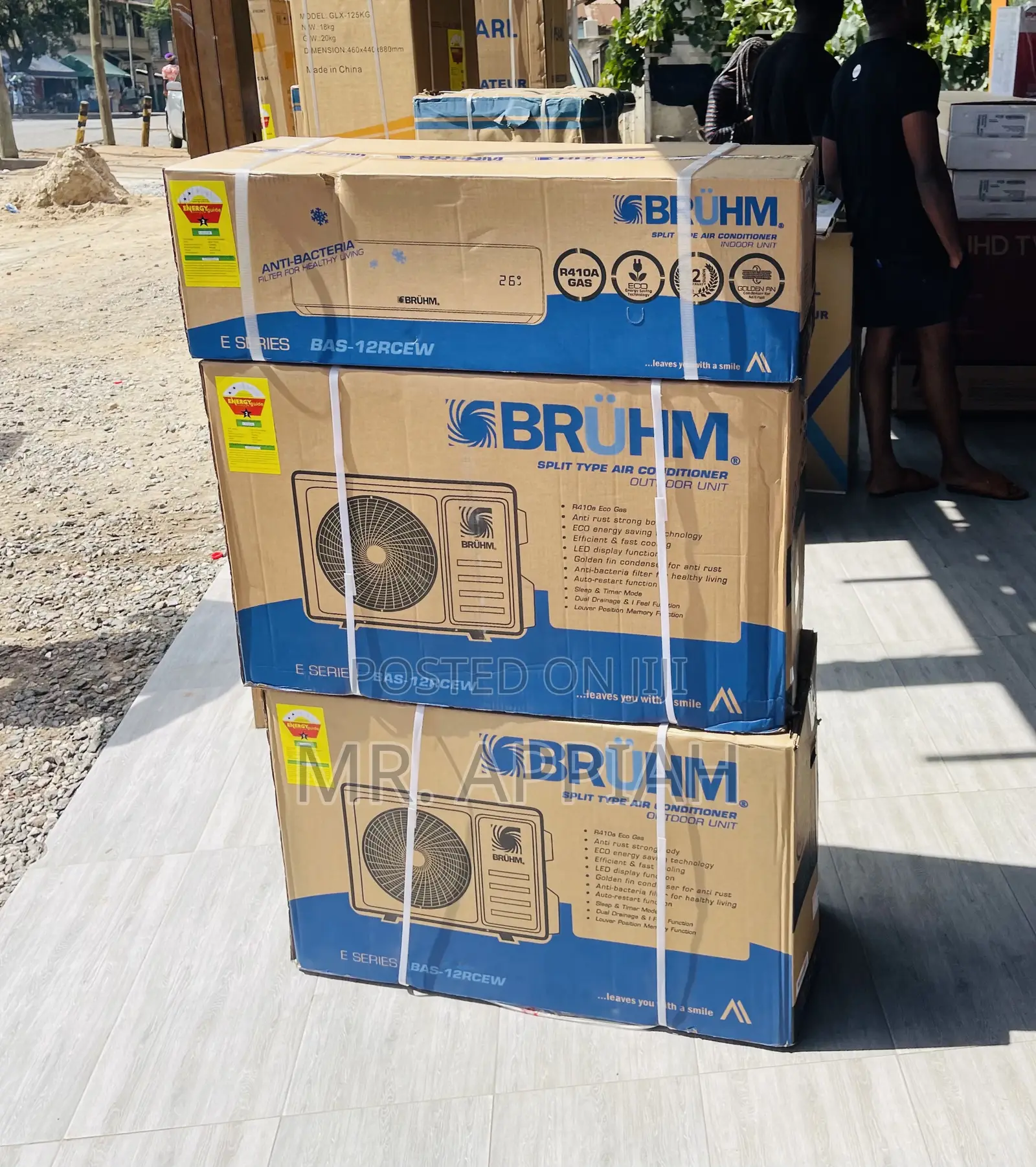 Order Affordable Bruhm 1.5hp Non Inverter Ac(White).