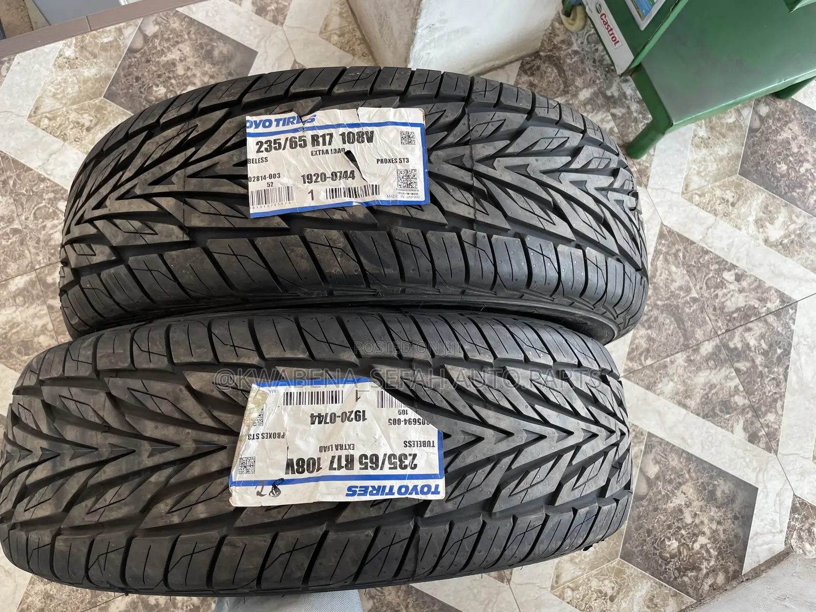 Original Toyo 235/65r17 Tyres Available for All Cars
