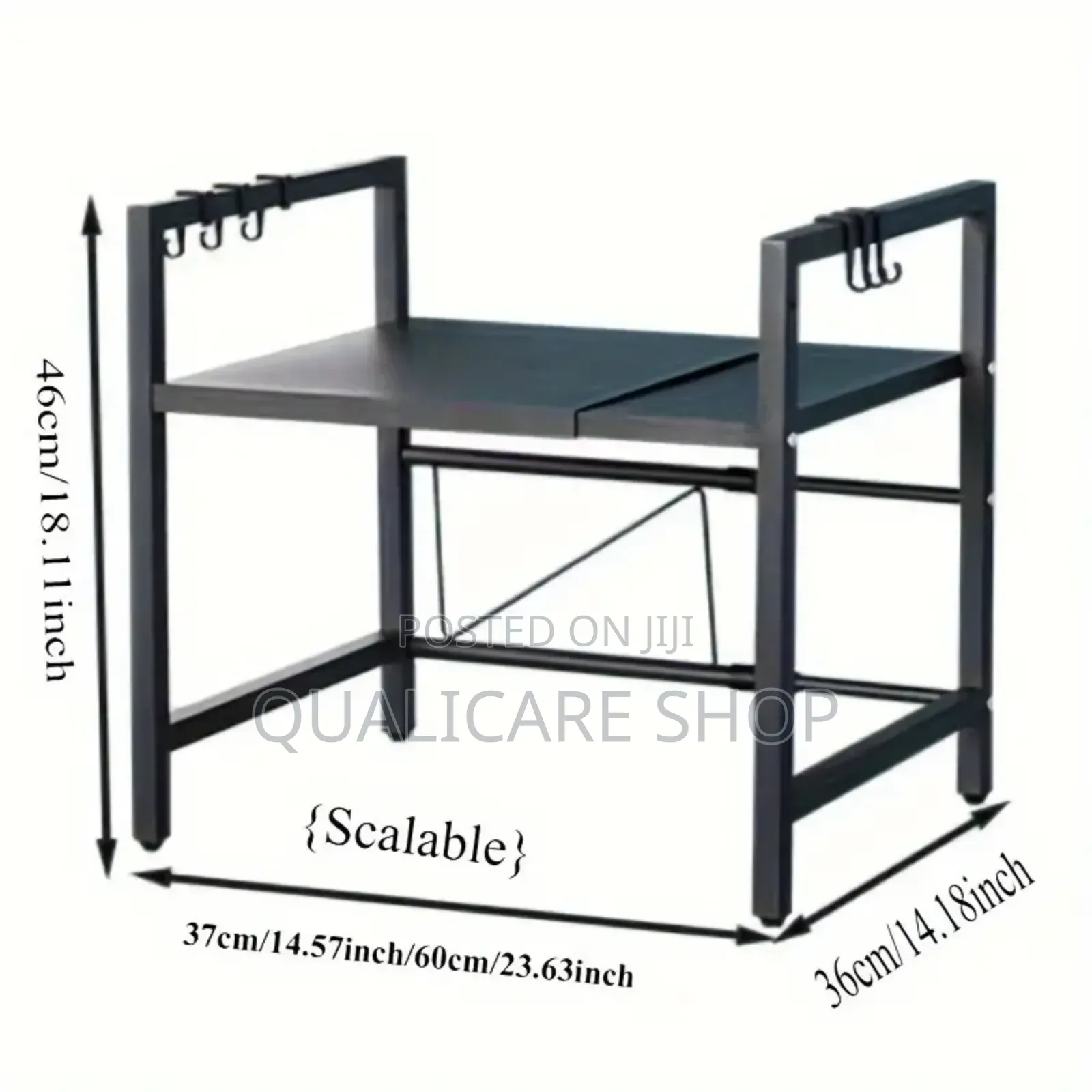 Single Layer Adjustable Microwave Organizer