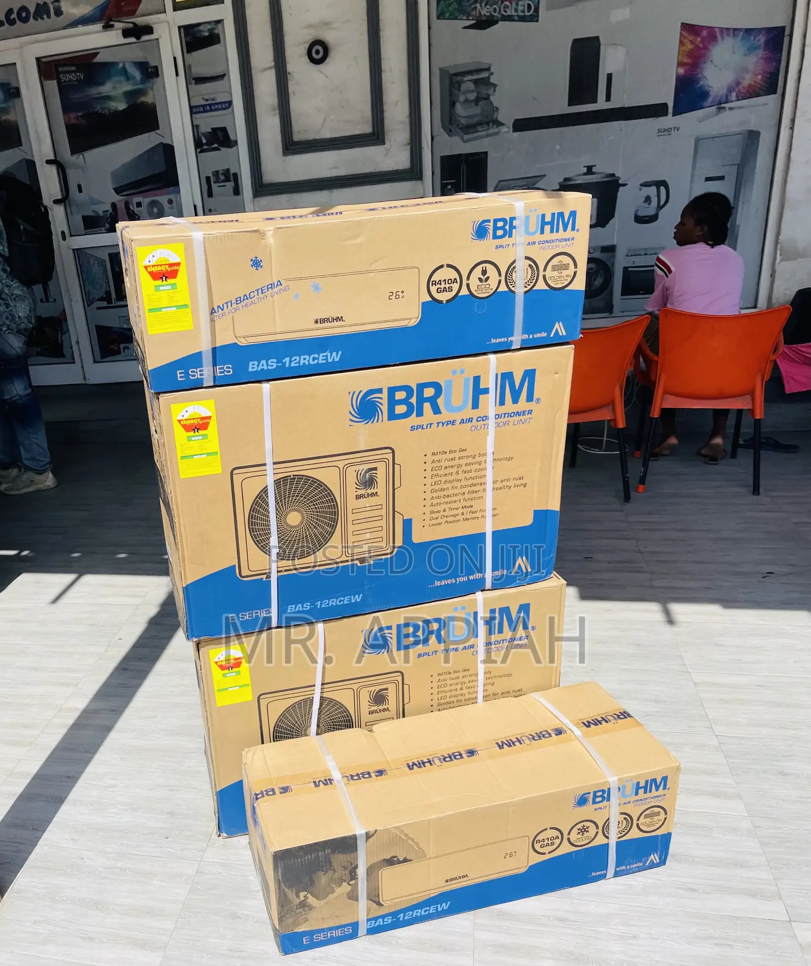 Well Design Bruhm 2.0hp Split Inverter Electric Ac.