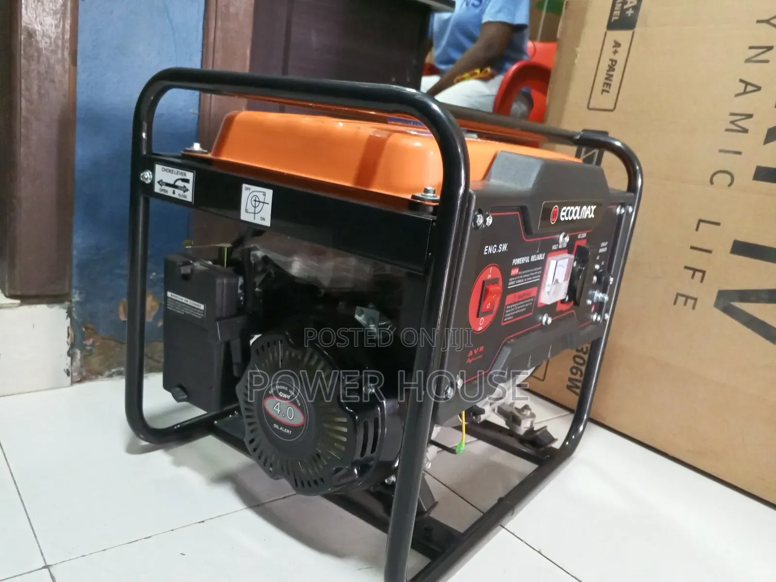 Ecoolmax Generator 4.0kw Silent Pull Generator Super Quality