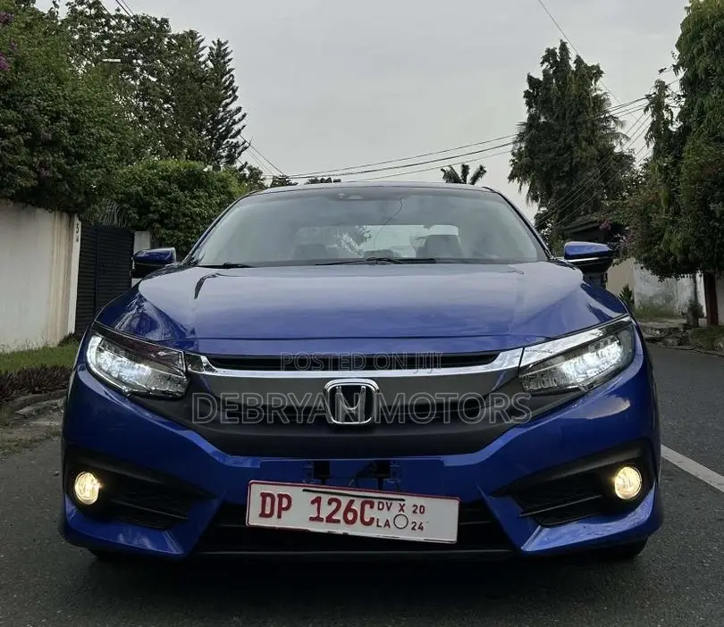 Honda Civic Touring Sedan 2018 Blue
