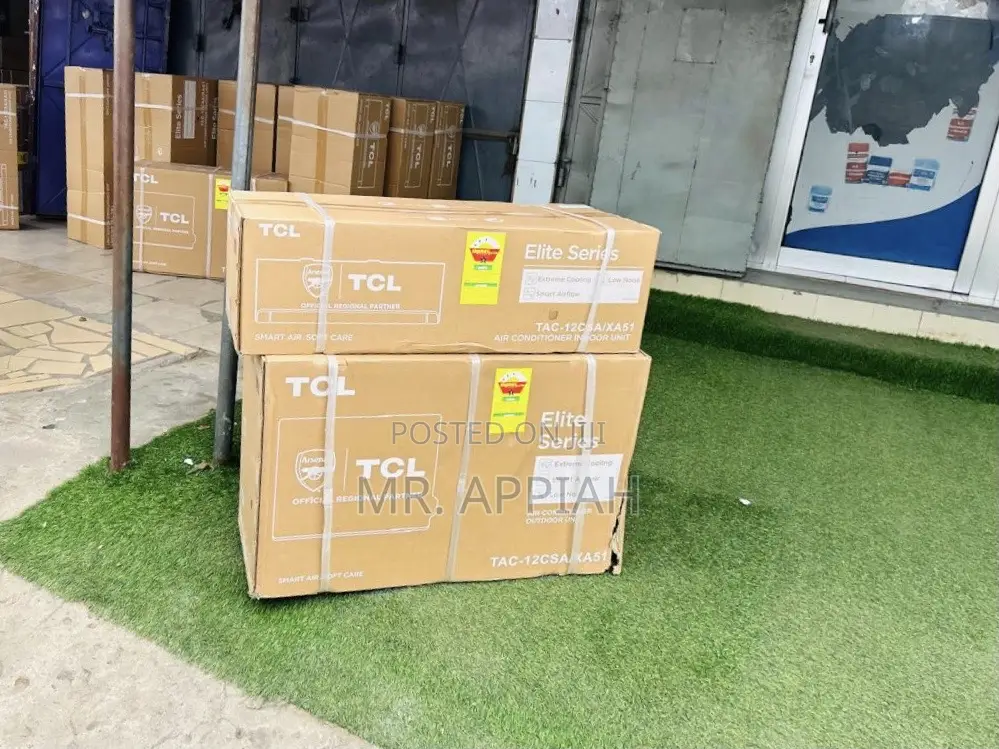 Long Lasting TCL 2.5hp R410a Smart Inverter Ac(White).