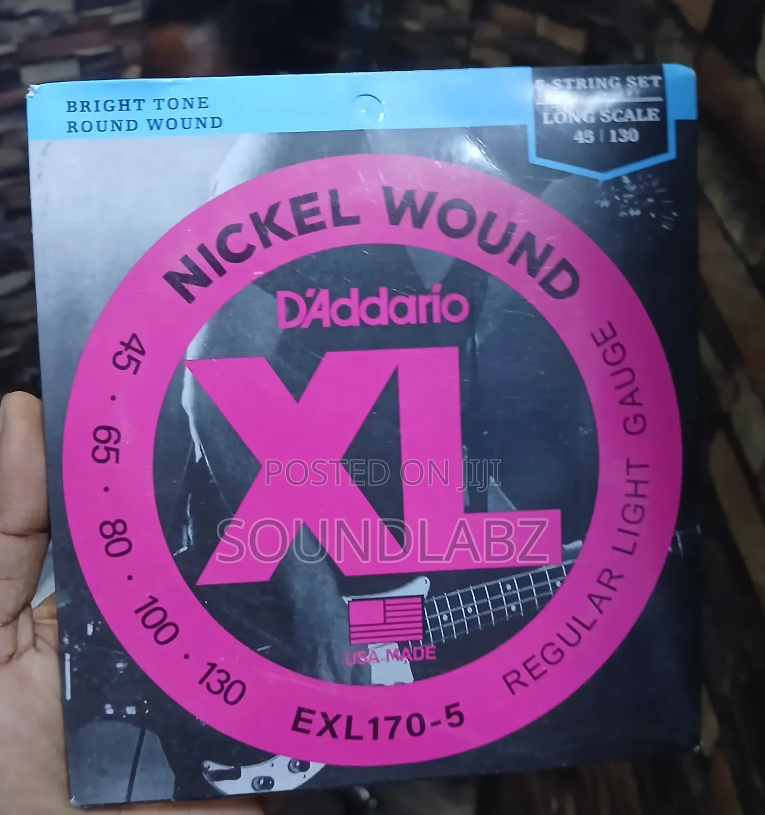 D’Addario 5set Bass Guitar Strings