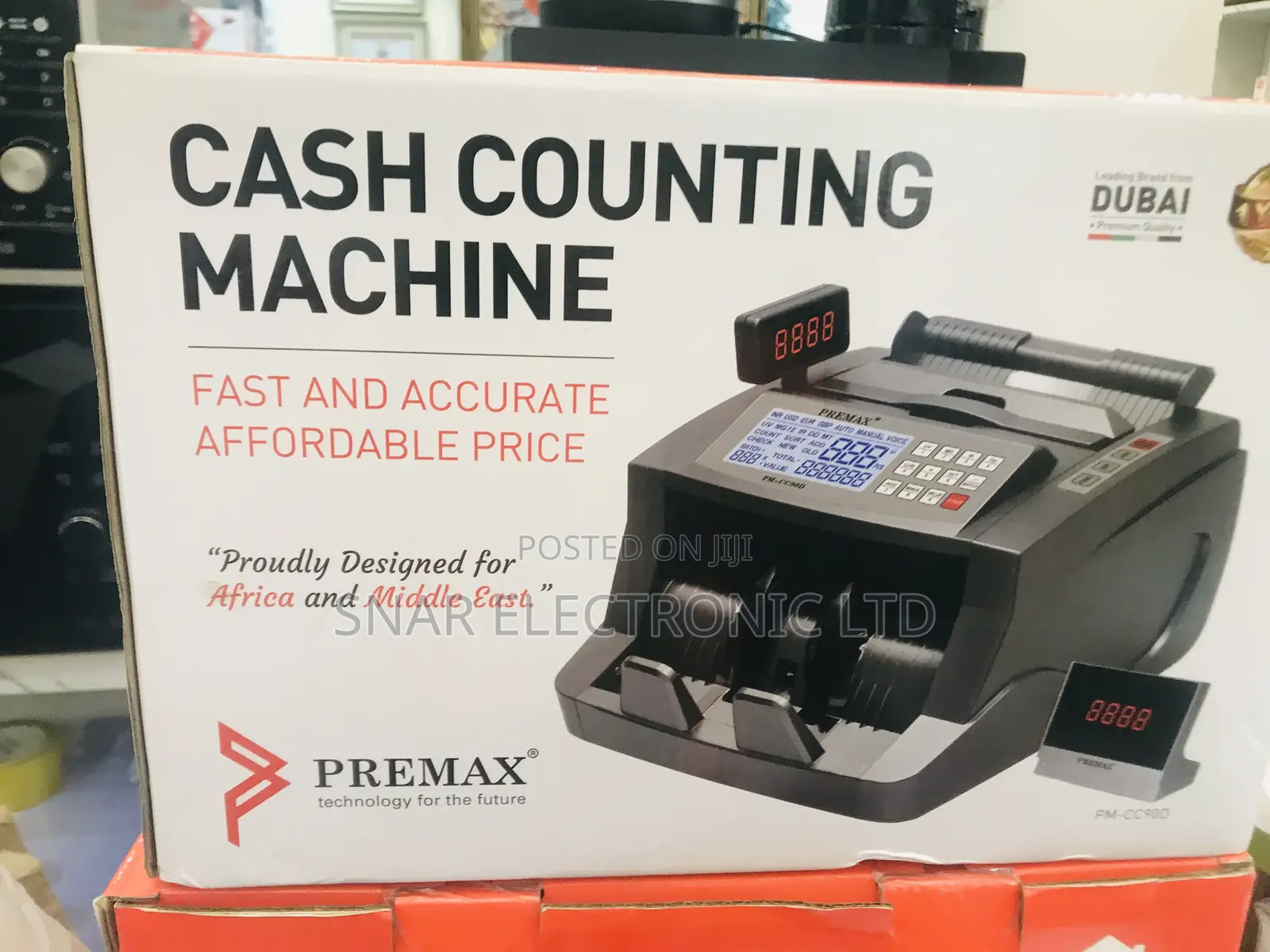 Safety Premax PM-CC90D Bill Machine With Fake Note Detection