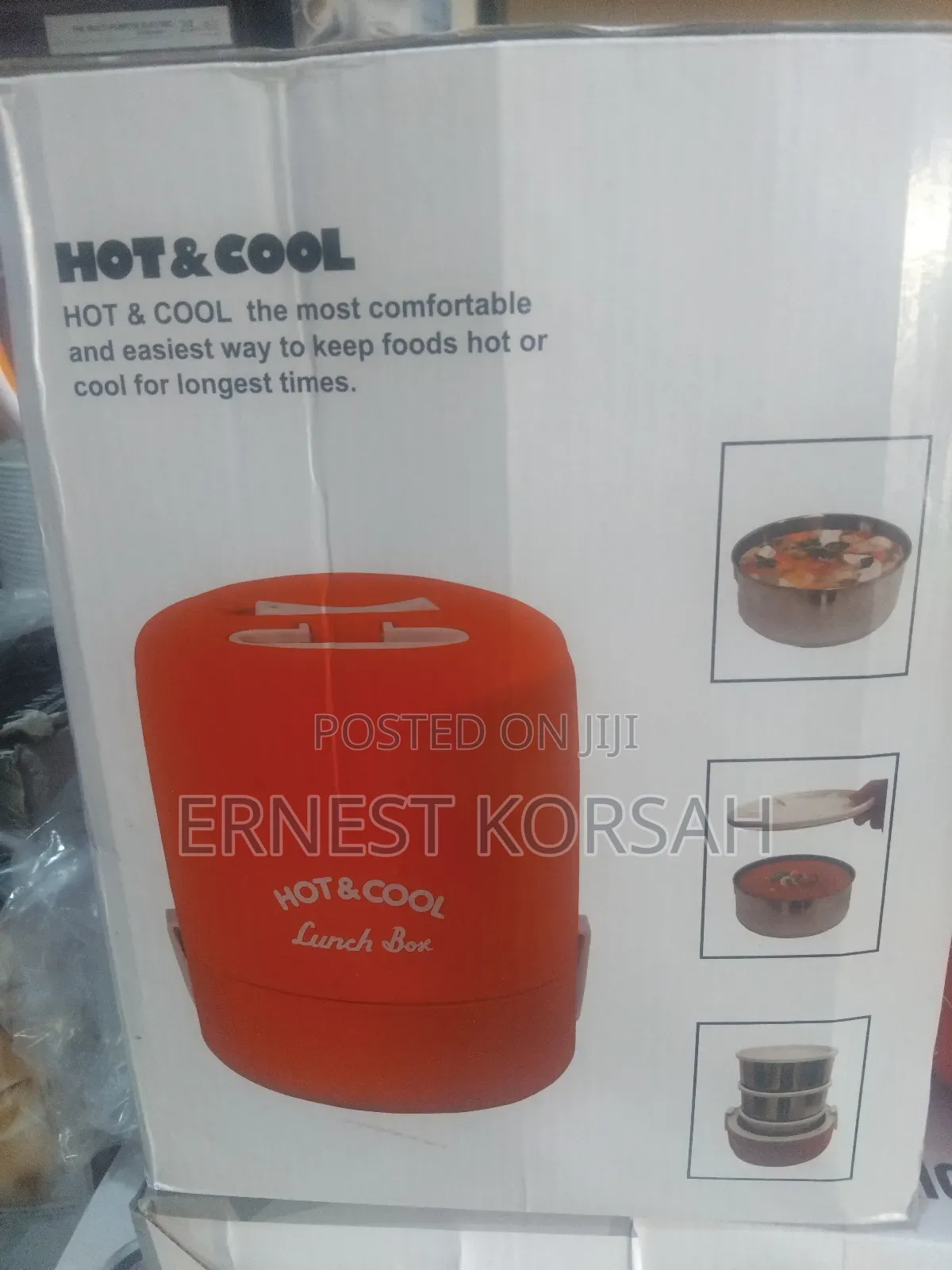 New Hot and Cool Food Container