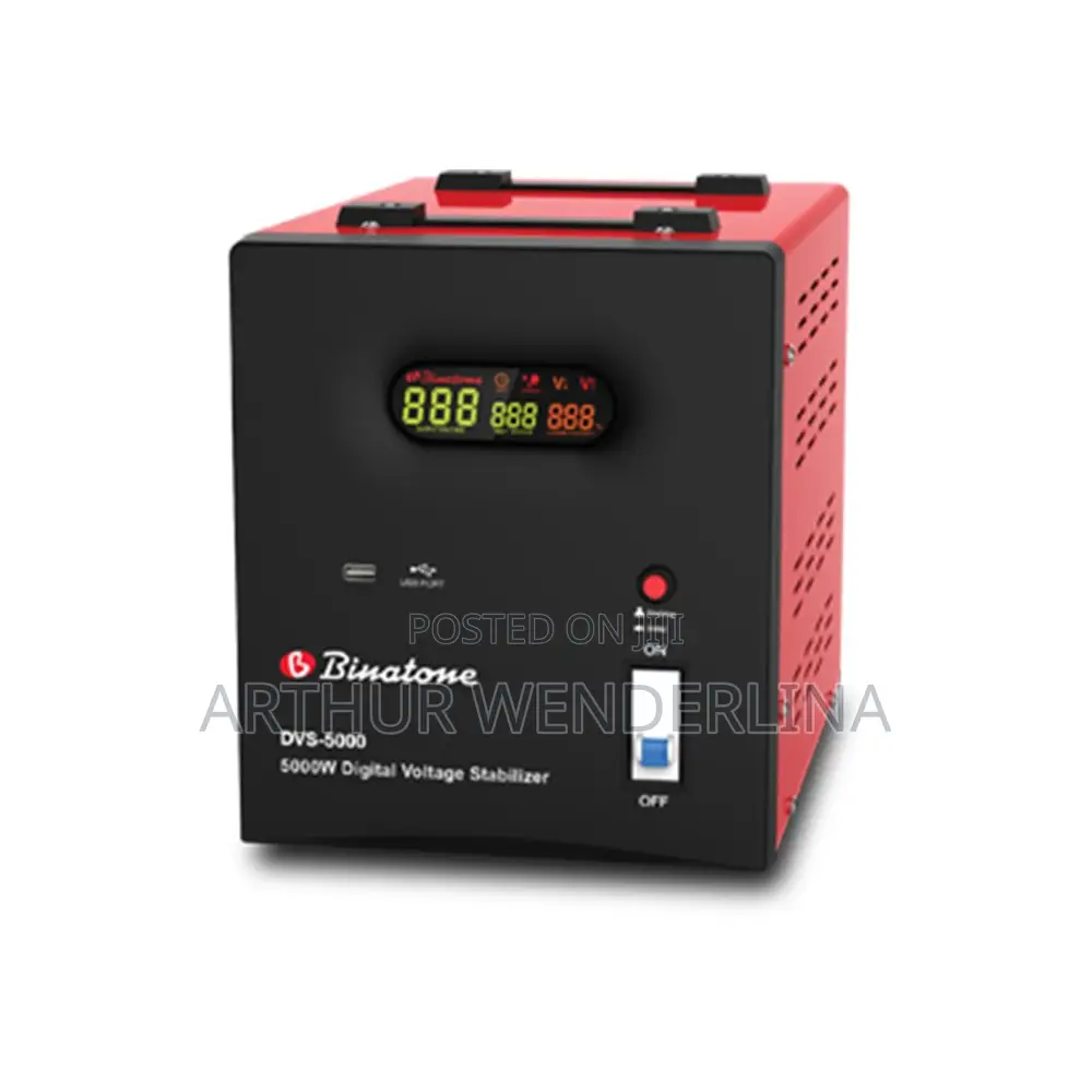 Binatone 5000W Digital Automatic Voltage Stabilizer