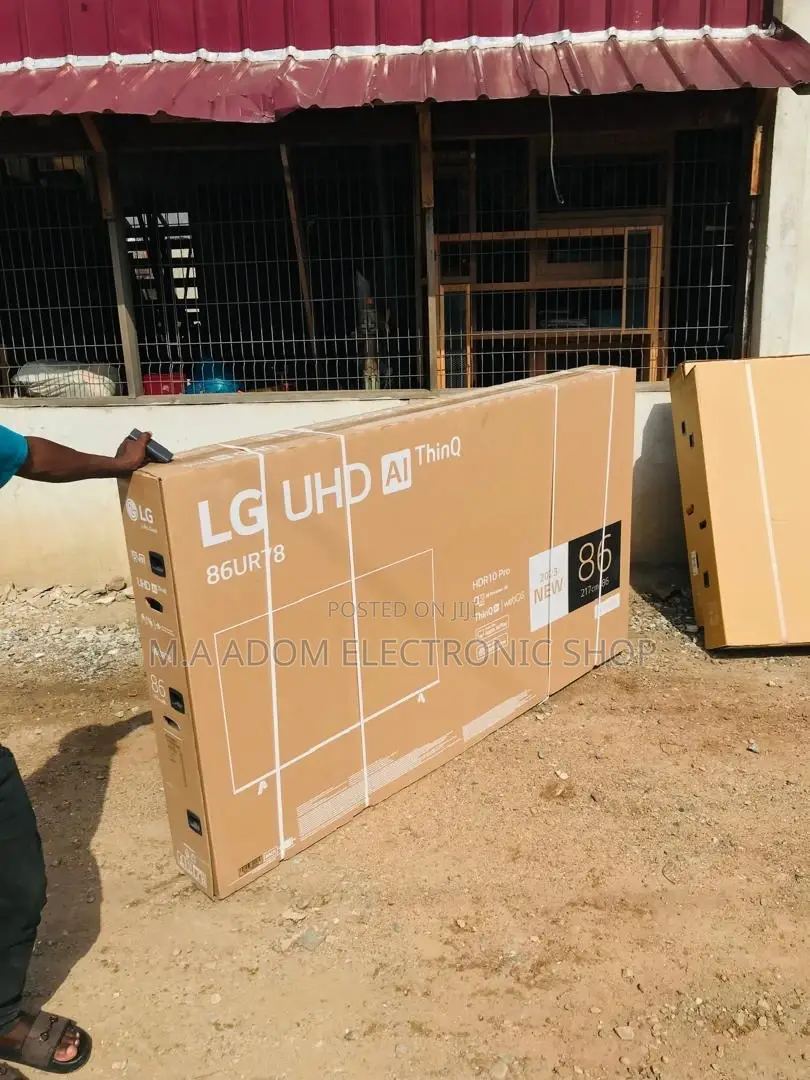 Immerse Yourself in : LG 86" UHD Smart TV