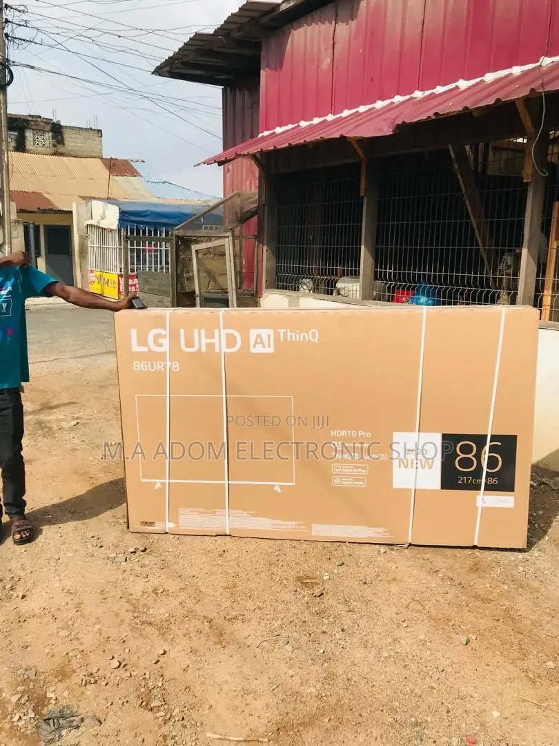 Immerse Yourself in : LG 86" UHD Smart TV