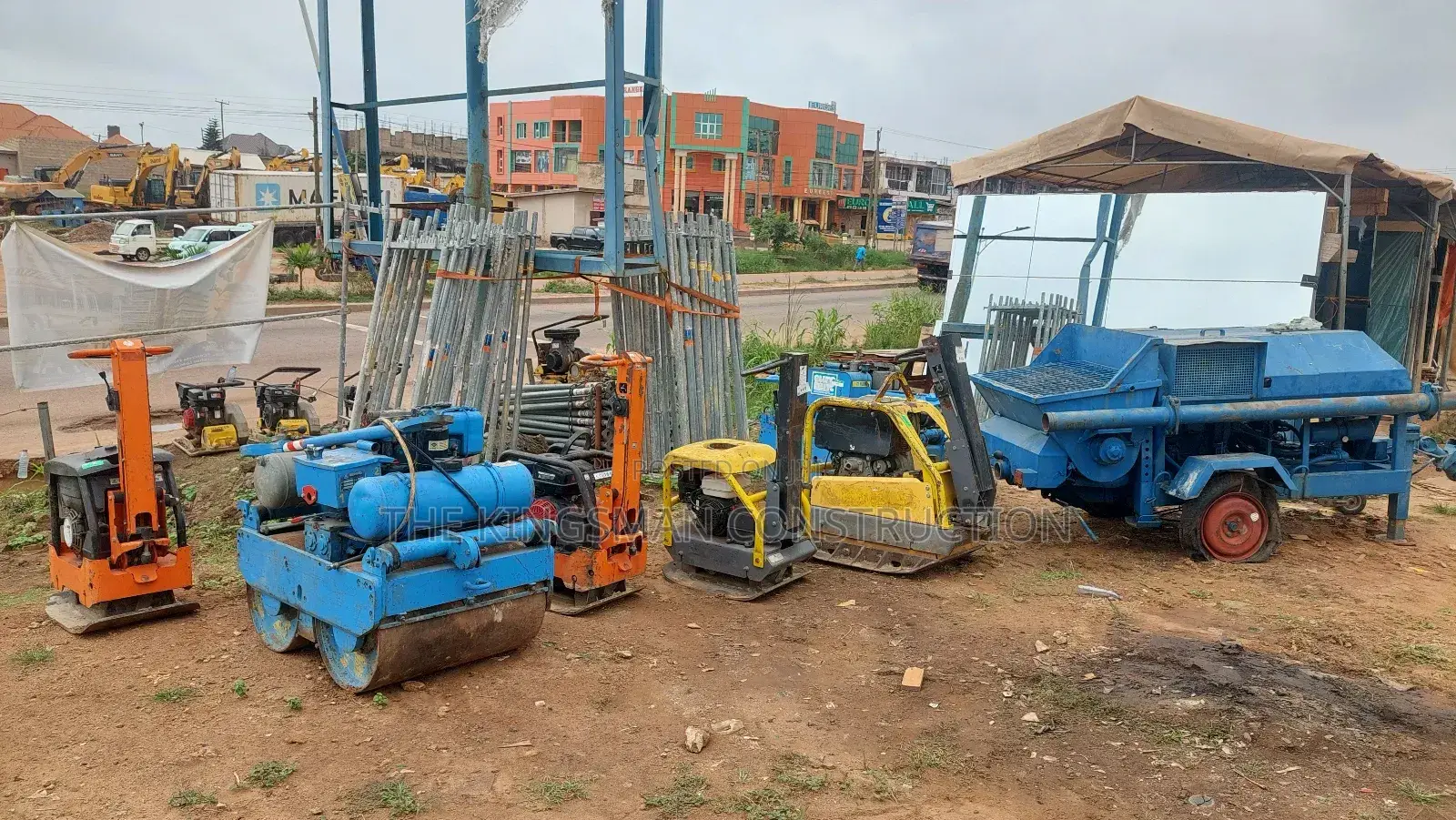 Rental Compactor/Roller/Concrete Mixer/Concrete Pomp