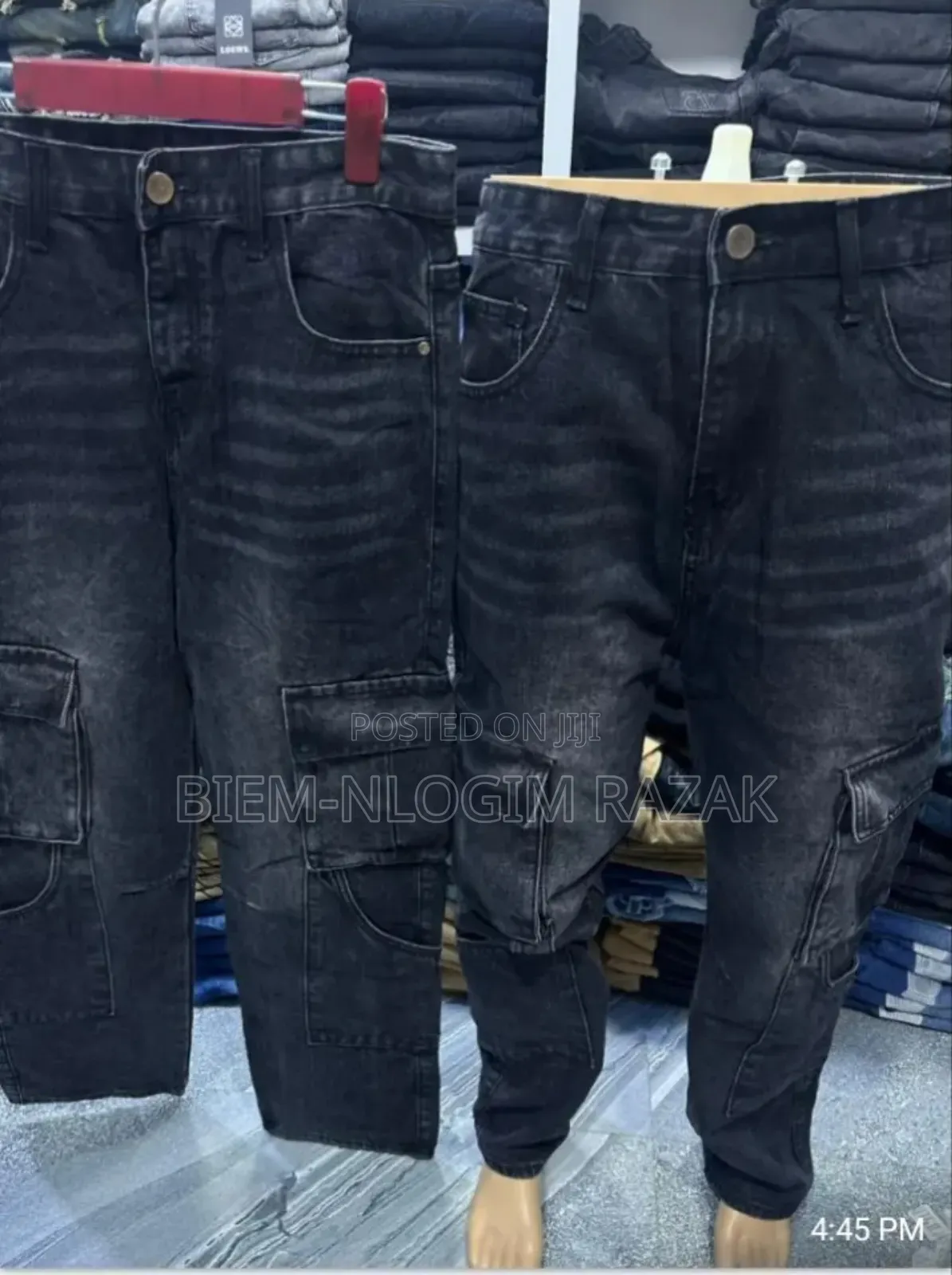 High Quality Thick N Heavy Cargo Baggy Jeans Available