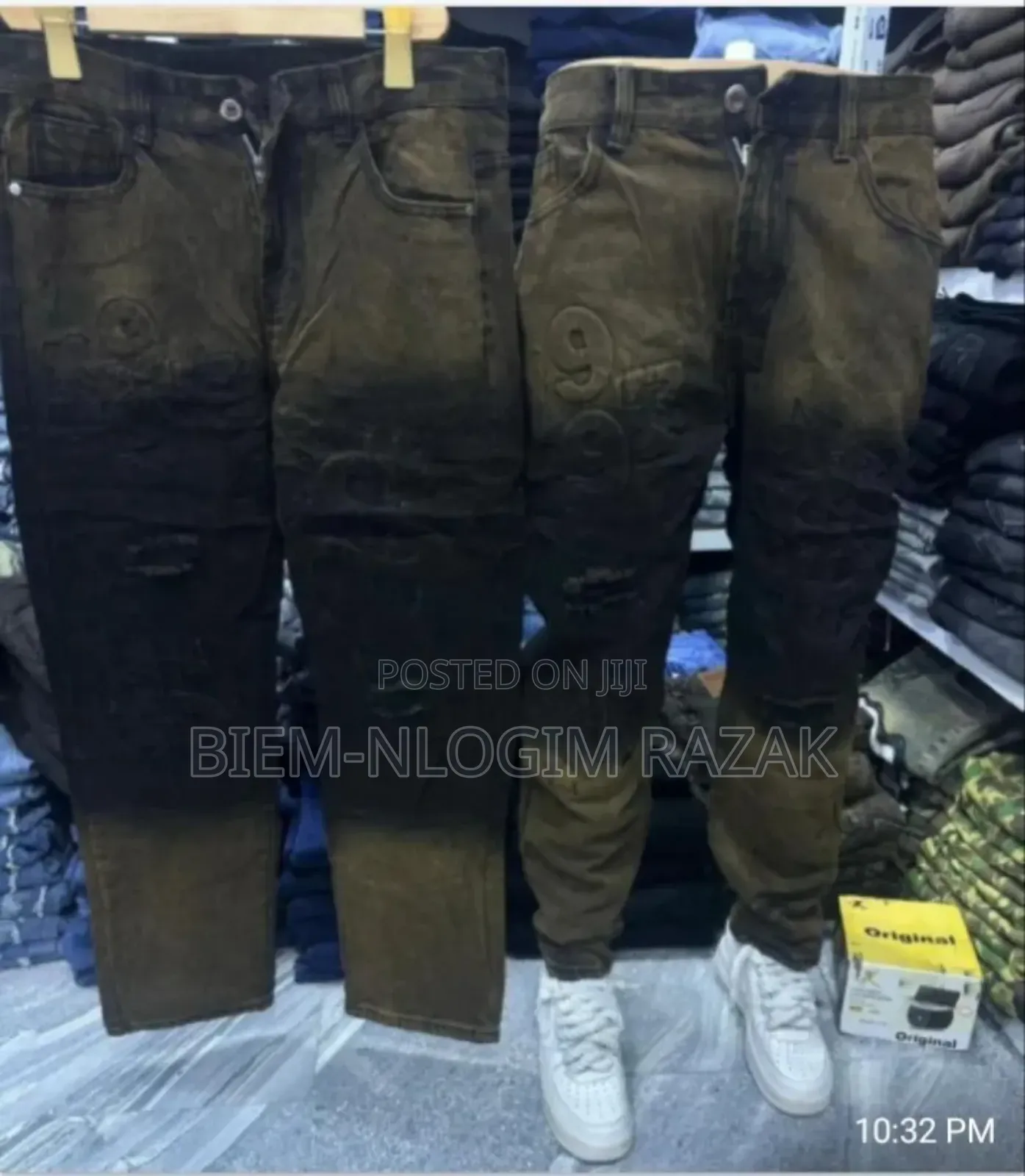High Quality Thick N Heavy Cargo Baggy Jeans Available