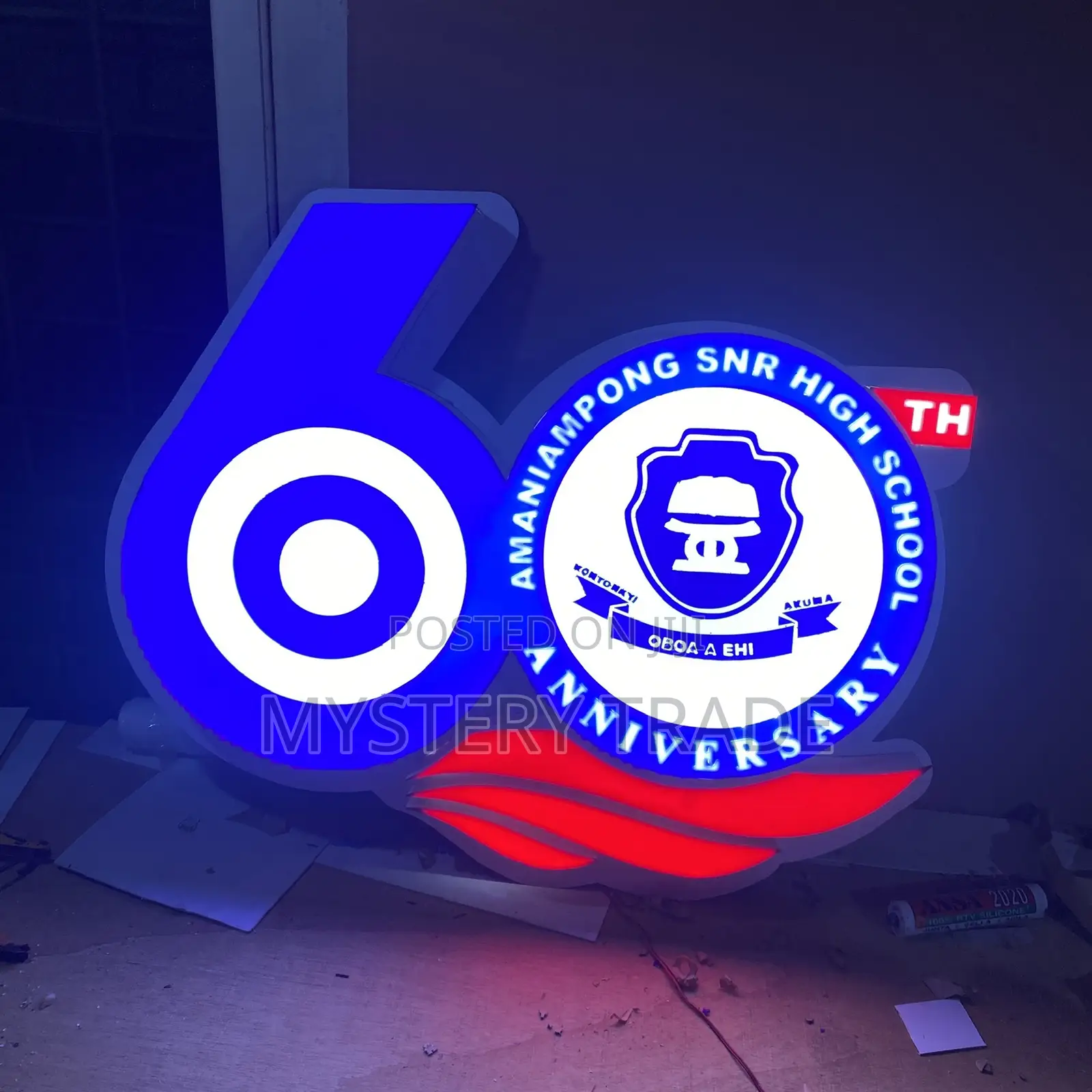 3d Signage for Amaniampong