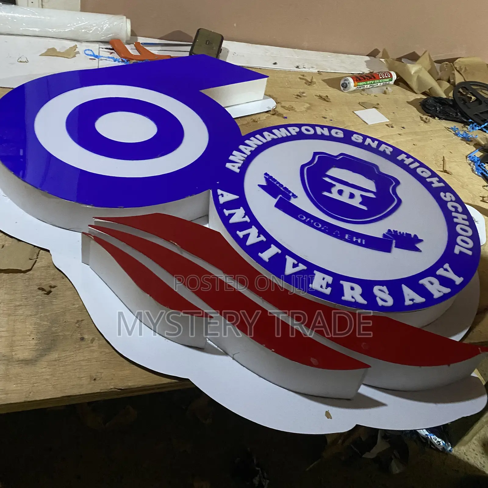 3d Signage for Amaniampong