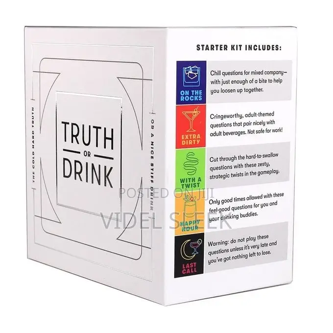 TRUTH or DRINK Card Game
