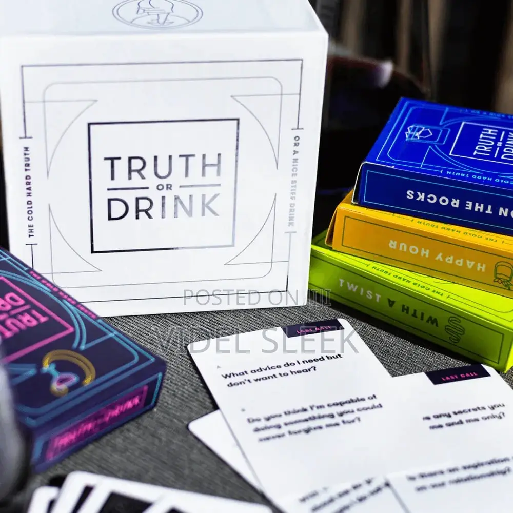 TRUTH or DRINK Card Game