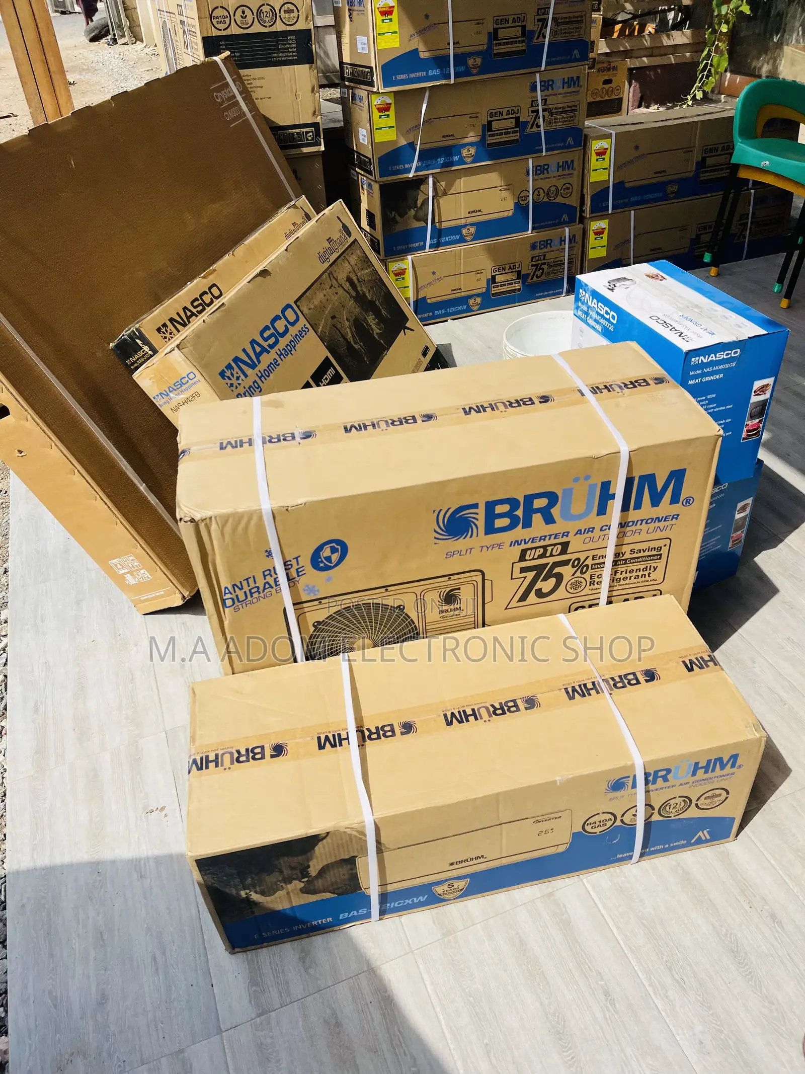 Extremely Chilling Bruhm 2.5hp Split Type Inverter Ac.
