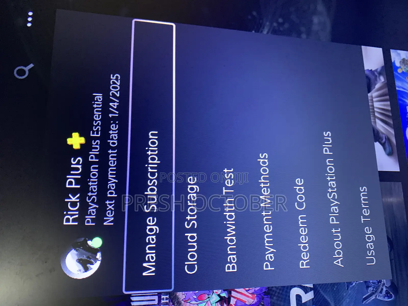 Playstation Accounts and Games