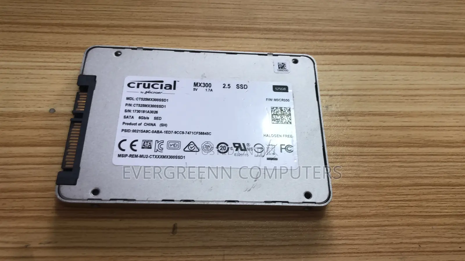 525gb Sata SSD