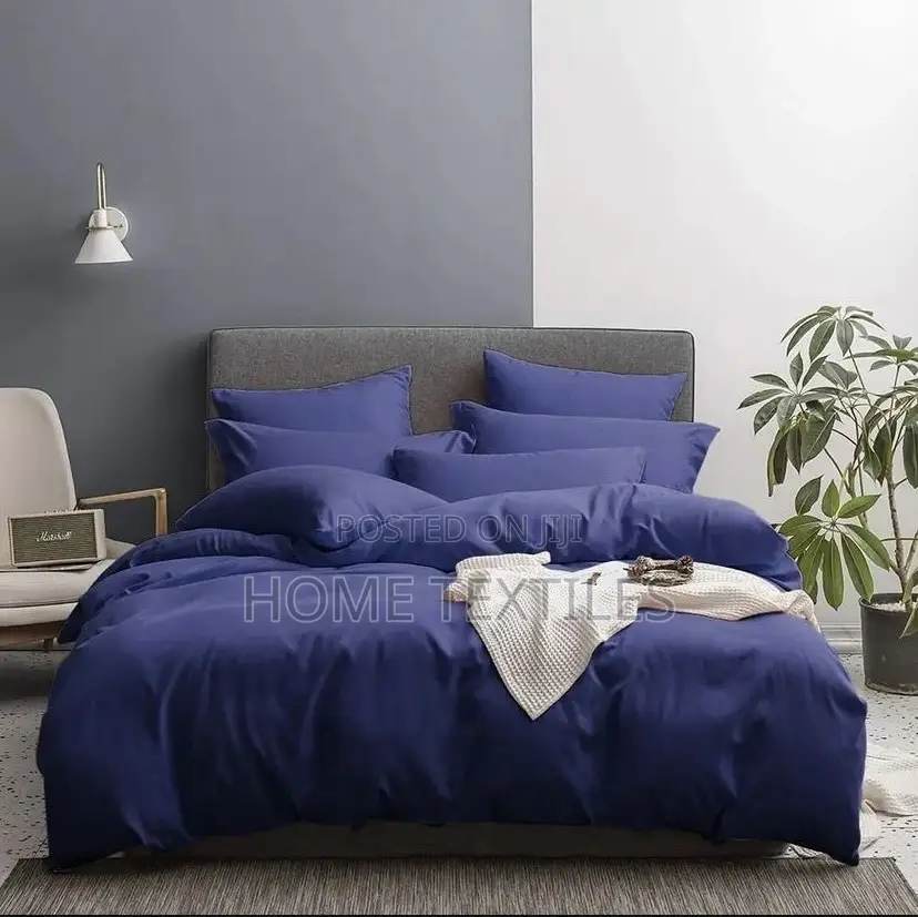 7 Pieces Blue Duvet for King Sized Mattresses