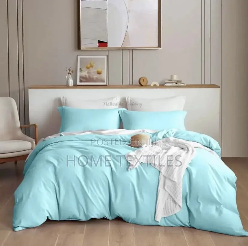 Sea Blue Duvet Sets for King Size Mattress