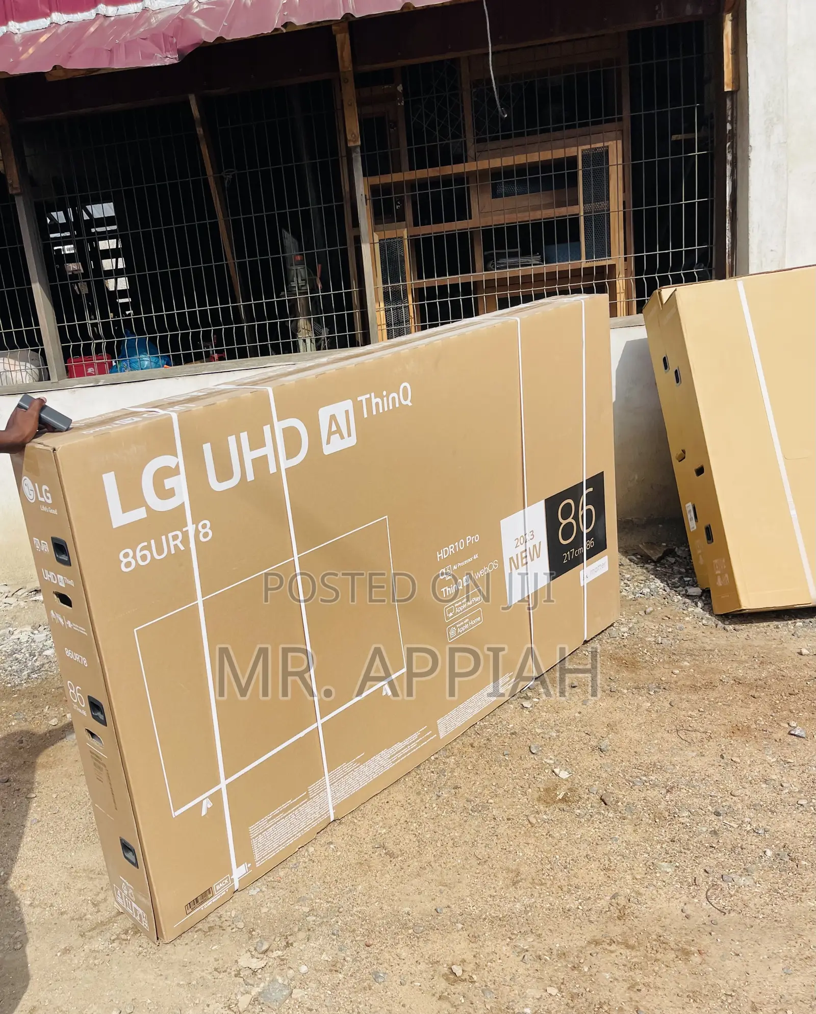 Unique Design Lg86ur7800 86” Uhd Smart Electric Tv.