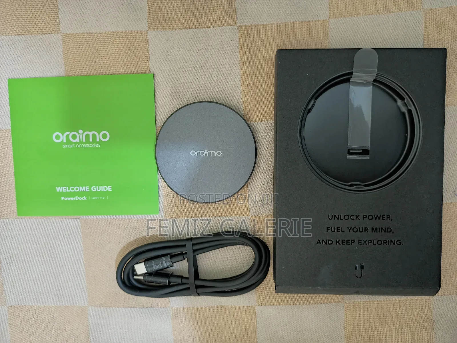 Oraimo Power Dock 15w Magnetic Wireless Charging Pad