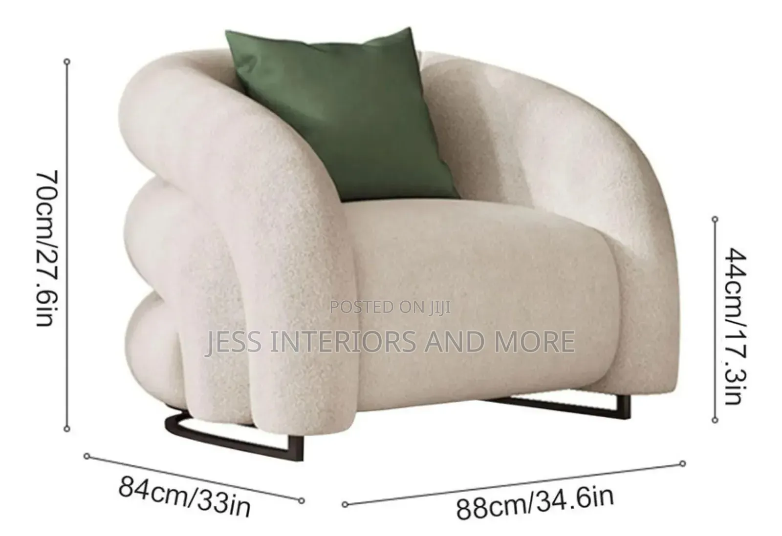 Accent Chair (White)