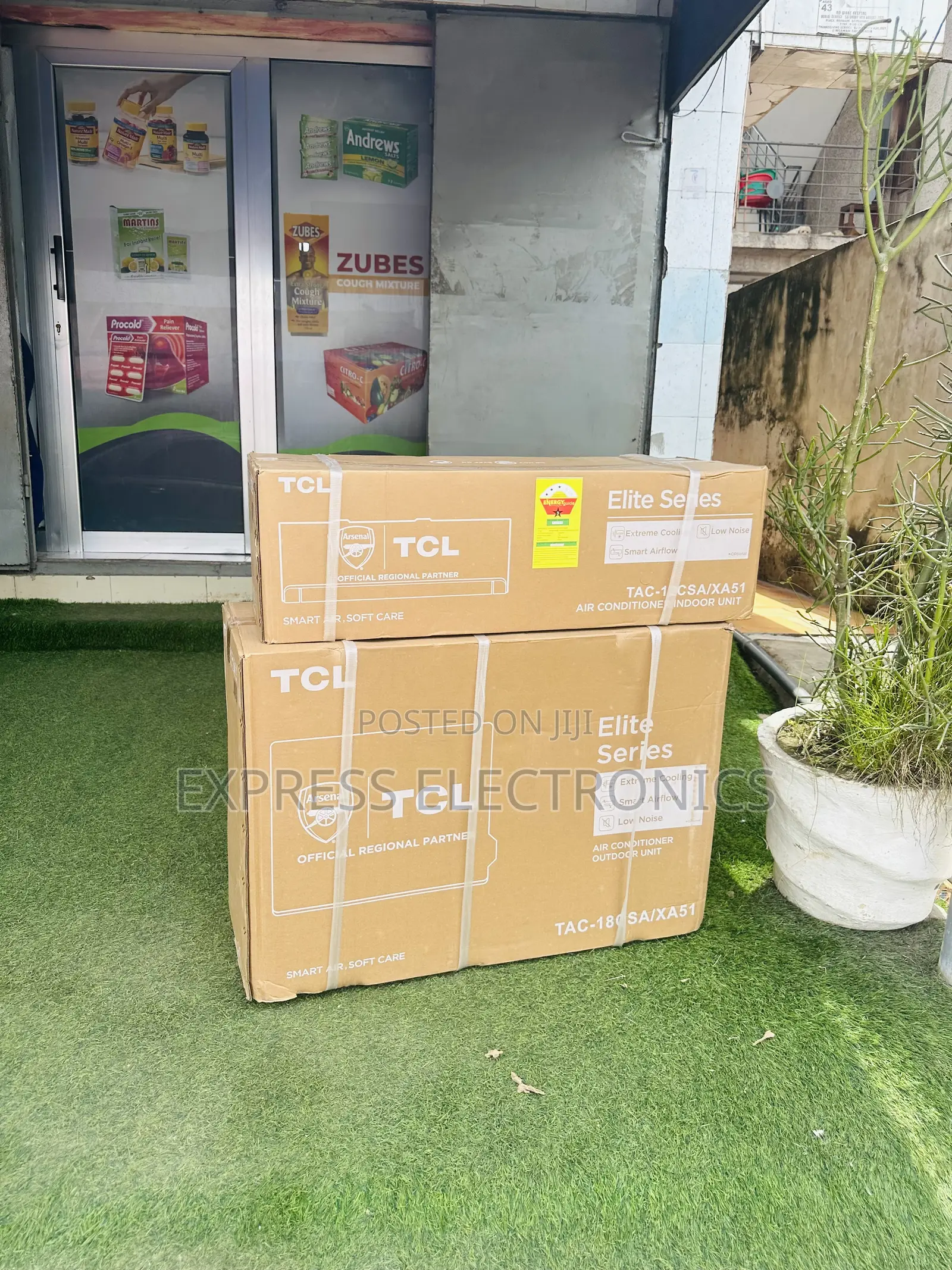 High Airflow Split R410 Gas TCL 2.0hp Ac White.