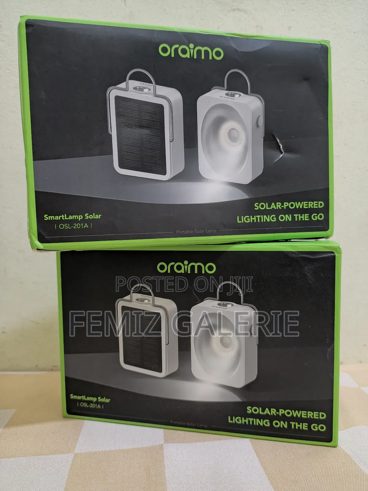 Oraimo Smart Lamp Solar 450mah