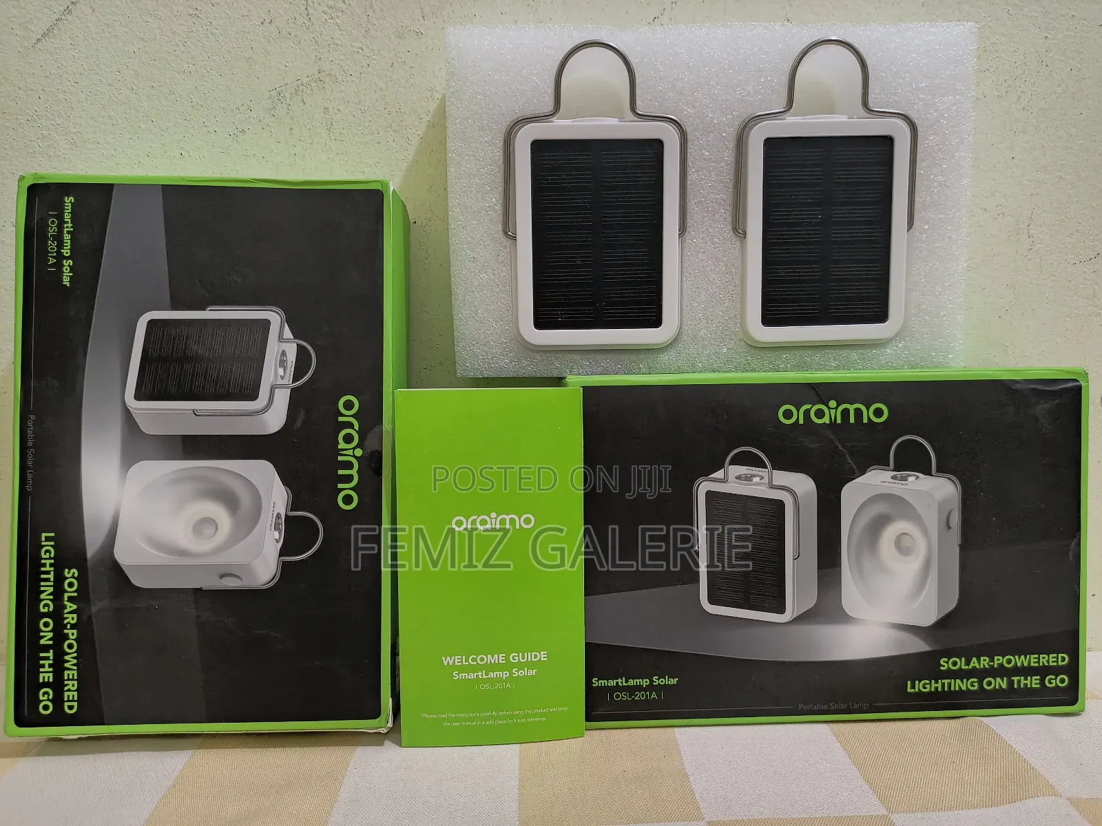Oraimo Smart Lamp Solar 450mah