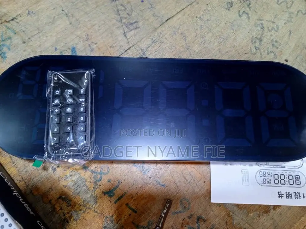 Digital LED Clock With Remote Control